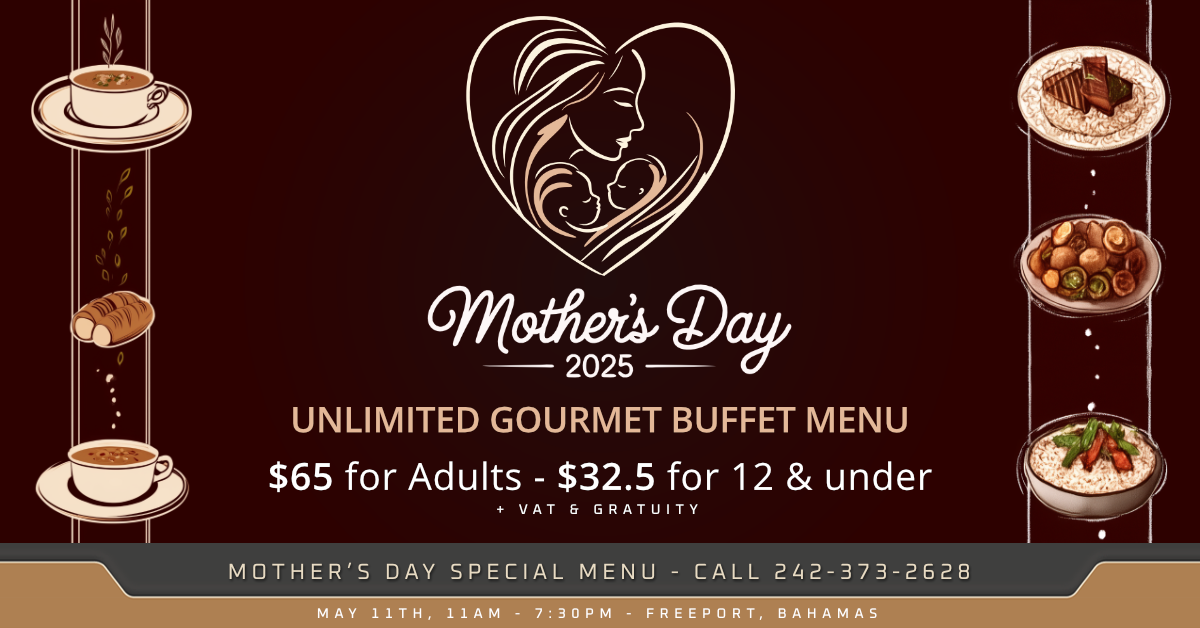 Mother's Day 2025: Unlimited Gourmet Buffet Menu - Book for May 11th!