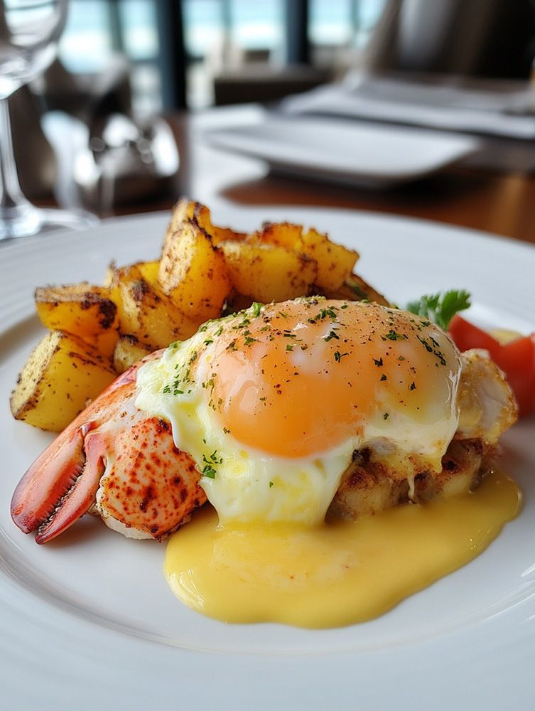 Bahamian Eggs benedict